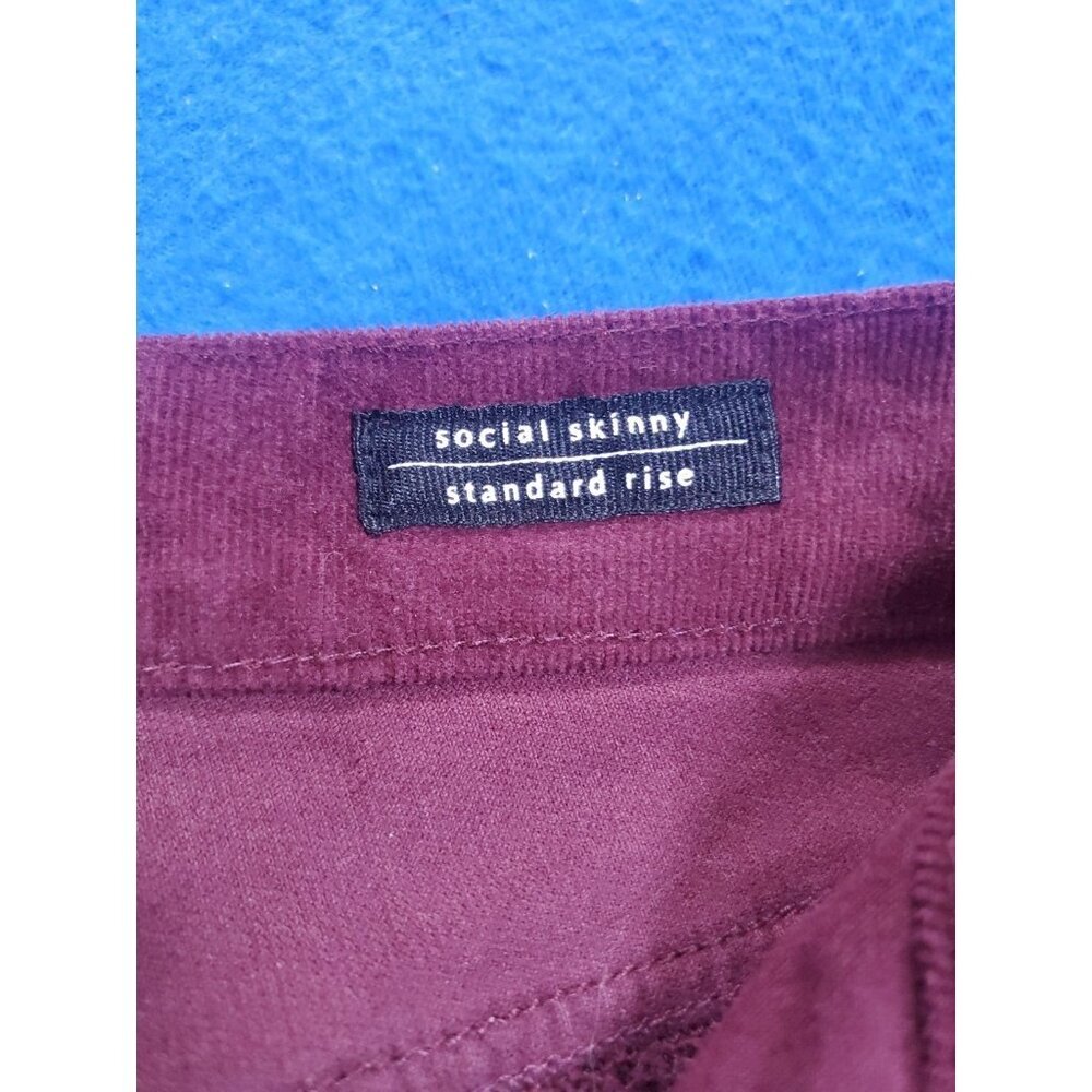 Sanctuary Denim Crafted Cloth Pants Jeans  Women's Size  25 Social Skinny NEW - Picture 8 of 16
